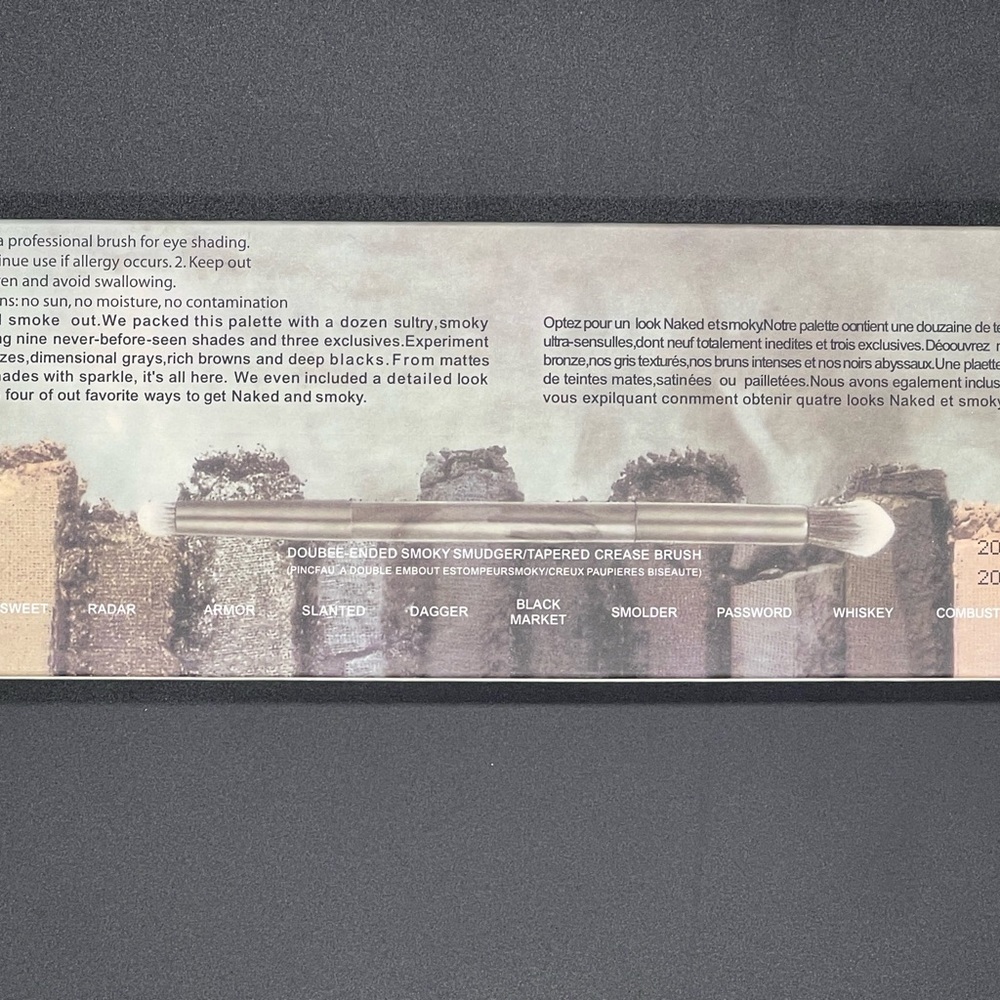 Eyeshadow Palette Naked Fromst 12-Color Earth Tone Smoky - Picture 4 of 5